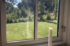 Udsigt til baghaven